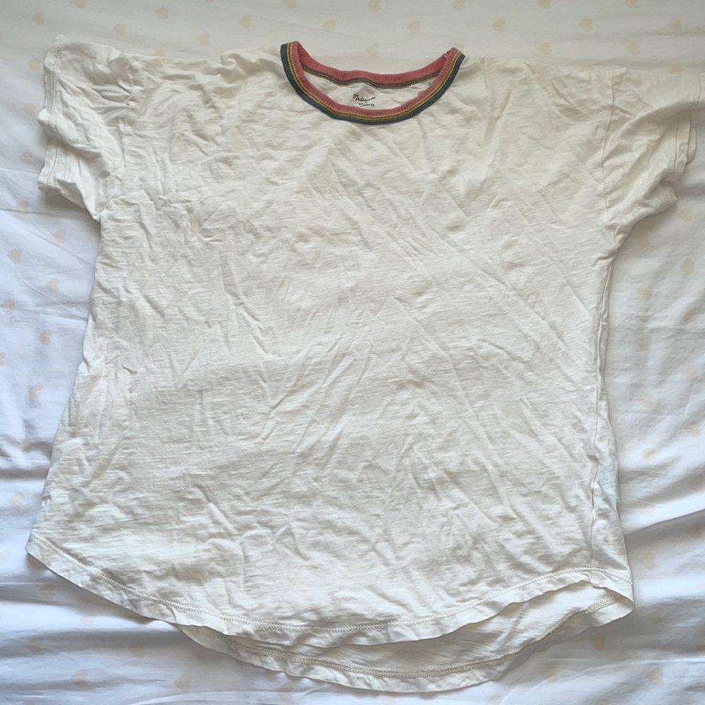 Madewell Rib Crewneck t-shirt